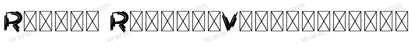Rawgly RegularVersio字体转换